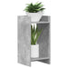 Suport pentru plante cu raft 2 pcs Gri Beton 30 x 30 x 60 cm - WALTI WALTI