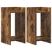 Suport pentru plante 2 pcs Stejar Afumat 30 x 30 x 60 cm - WALTI WALTI