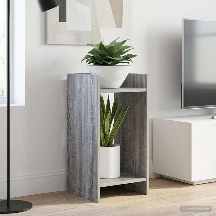 Suport pentru plante Sonoma gri 30 x 30 x 60 cm Lemn prelucrat - WALTI WALTI