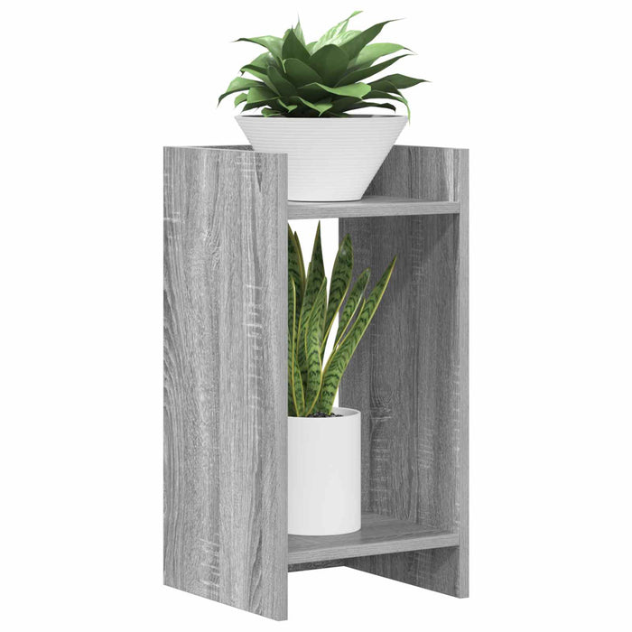 Suport pentru plante Sonoma gri 30 x 30 x 60 cm Lemn prelucrat - WALTI WALTI