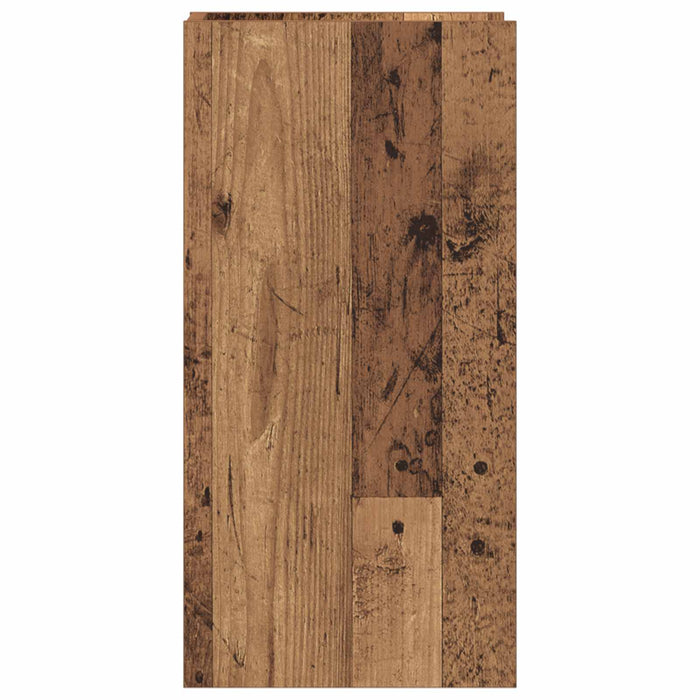 Suport pentru plante cu raft 2 pcs Lemn vechi 30 x 30 x 60 cm - WALTI WALTI