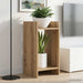 Suport pentru plante cu raft Stejar Artizanal 30 x 30 x 60 cm - WALTI WALTI