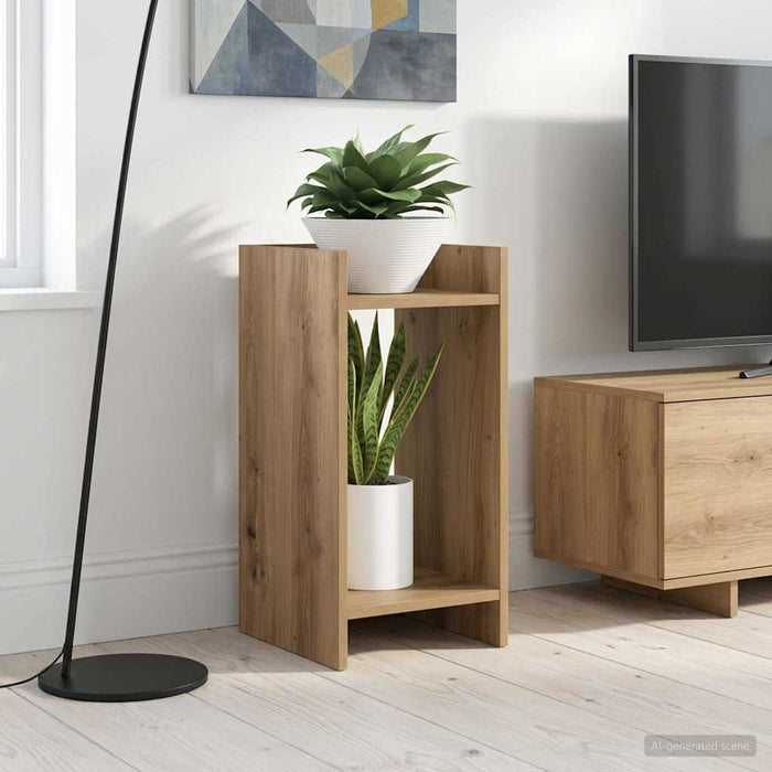 Suport pentru plante 2 pcs Stejar Artizanal 30 x 30 x 60 cm - WALTI WALTI