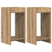 Suport pentru plante 2 pcs Stejar Artizanal 30 x 30 x 60 cm - WALTI WALTI