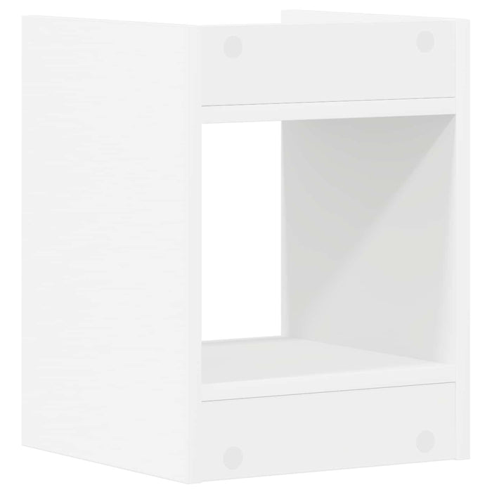 Suport pentru plante 2 pcs Alb 30 x 30 x 40 cm Lemn prelucrat - WALTI WALTI