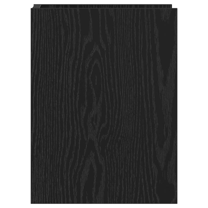 Suport pentru plante cu raft 2 pcs Stejar Negru 30 x 30 x 40 cm - WALTI WALTI