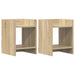 Suport pentru plante 2 pcs Stejar Sonoma 30 x 30 x 40 cm - WALTI WALTI