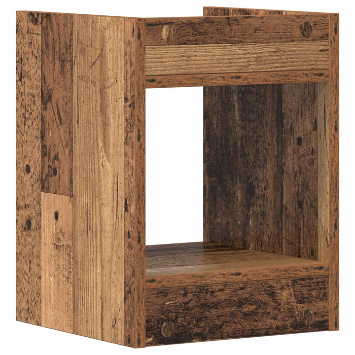 Suport pentru plante Lemn vechi 30 x 30 x 40 cm Lemn prelucrat - WALTI WALTI
