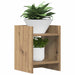 Suport pentru plante cu raft Stejar Artizanal 30 x 30 x 40 cm - WALTI WALTI