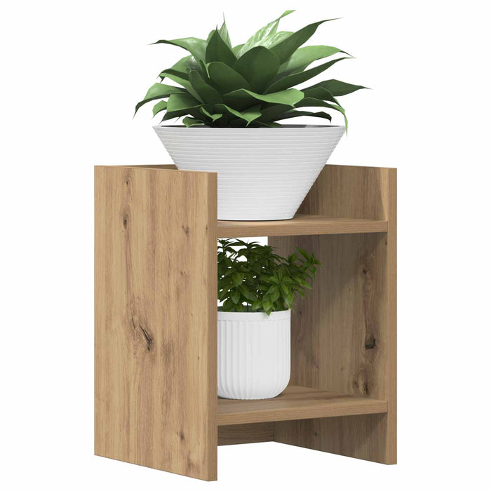 Suport pentru plante 2 pcs Stejar Artizanal 30 x 30 x 40 cm - WALTI WALTI