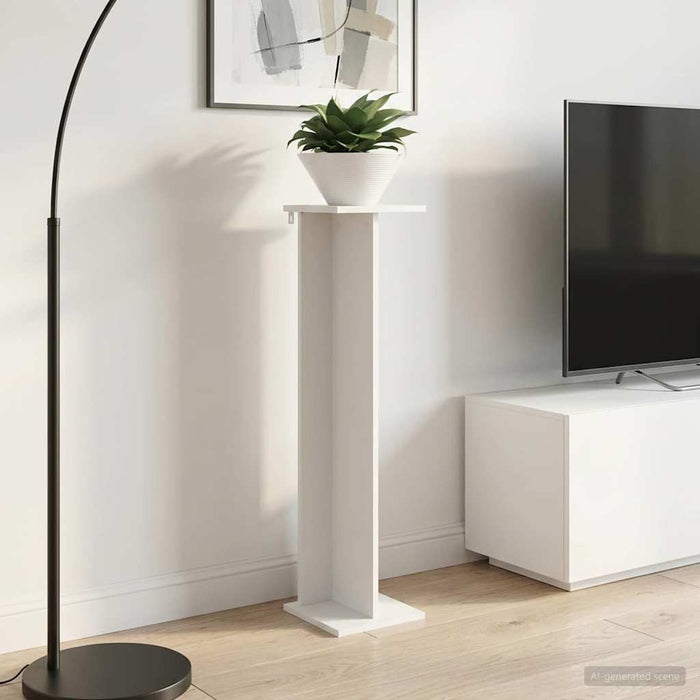 Suport pentru plante 2 pcs Alb 25 x 25,5 x 100,5 cm - WALTI WALTI