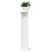 Suport pentru plante 2 pcs Alb 25 x 25,5 x 100,5 cm - WALTI WALTI
