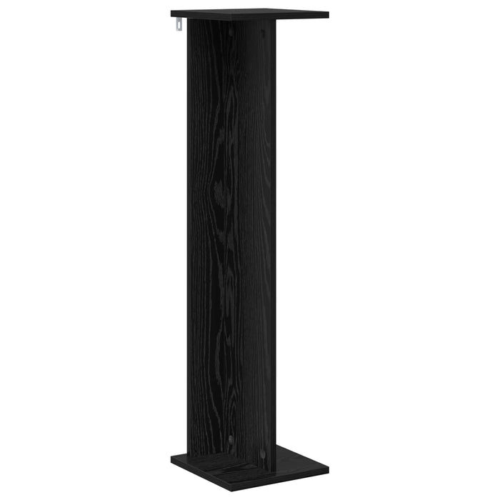 Suport pentru plante 2 pcs Stejar Negru 25 x 25,5 x 100,5 cm - WALTI WALTI