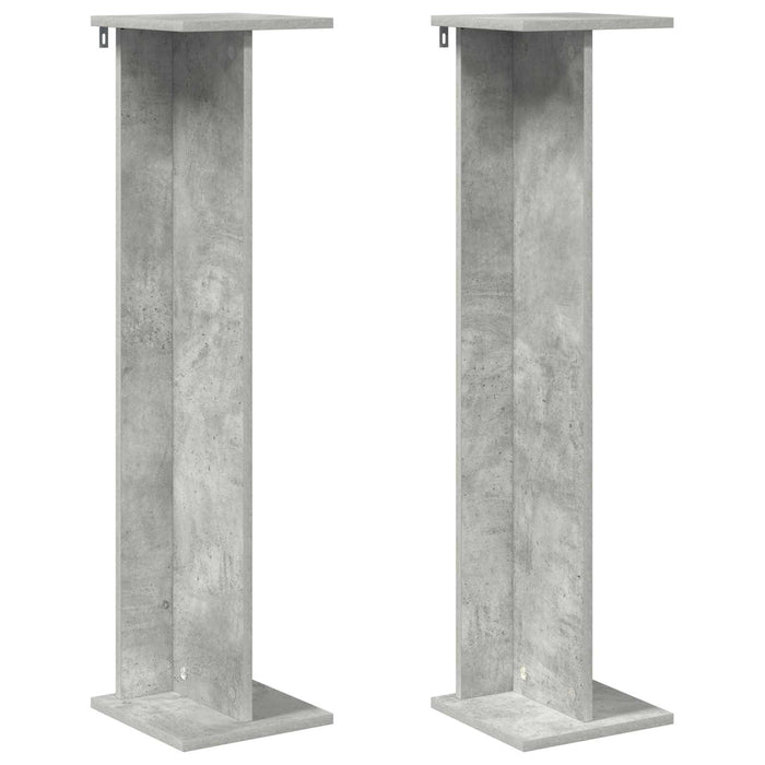 Suport pentru plante 2 pcs Gri Beton 25 x 25,5 x 100,5 cm - WALTI WALTI