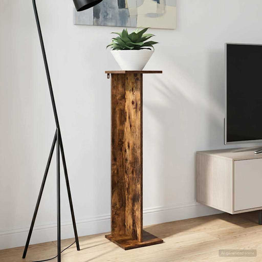 Suport pentru plante Stejar Afumat 25 x 25,5 x 100,5 cm - WALTI WALTI