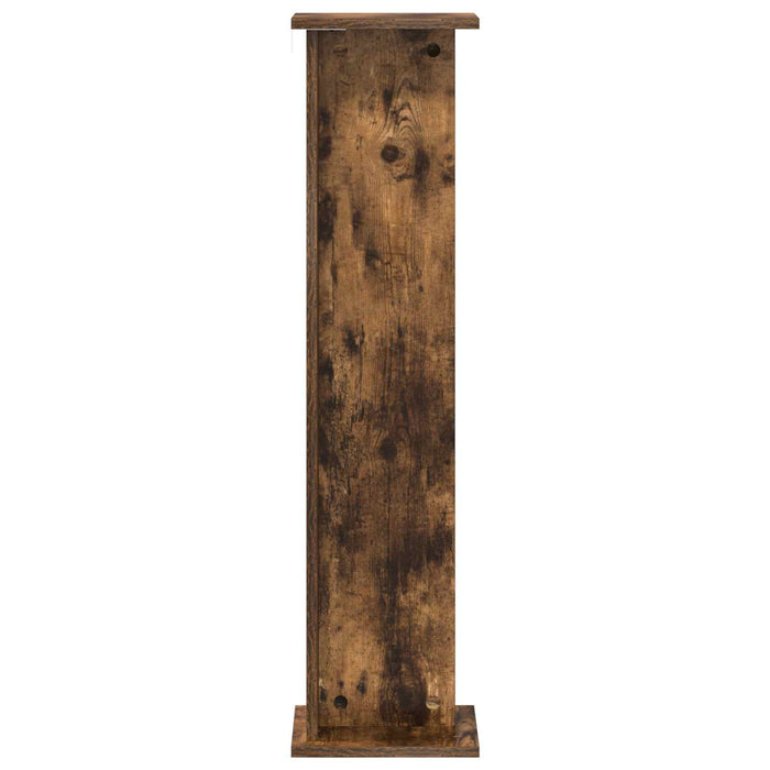 Suport pentru plante 2 pcs Stejar Afumat 25 x 25,5 x 100,5 cm - WALTI WALTI