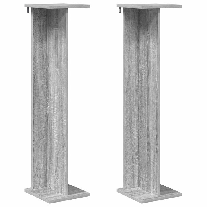Suport pentru plante 2 pcs Sonoma gri 25 x 25,5 x 100,5 cm - WALTI WALTI