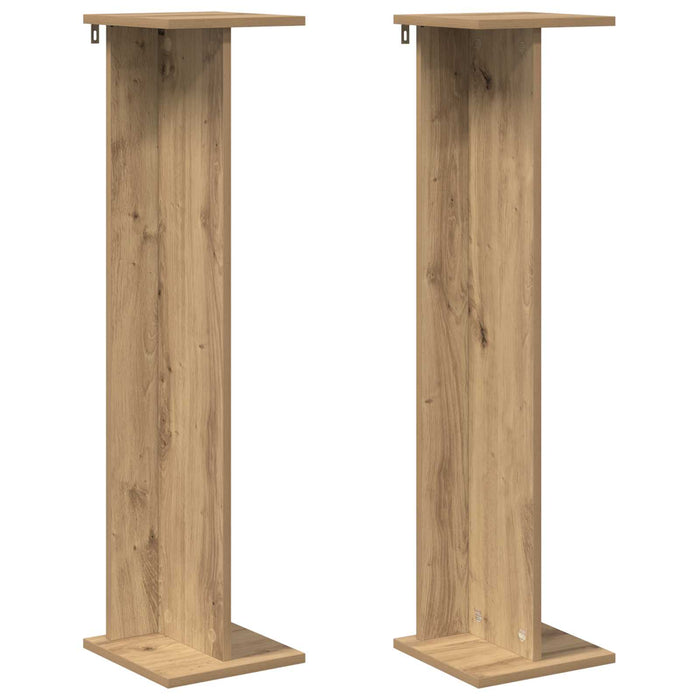 Suport pentru plante 2 pcs Stejar Artizanal Lemn prelucrat - WALTI WALTI