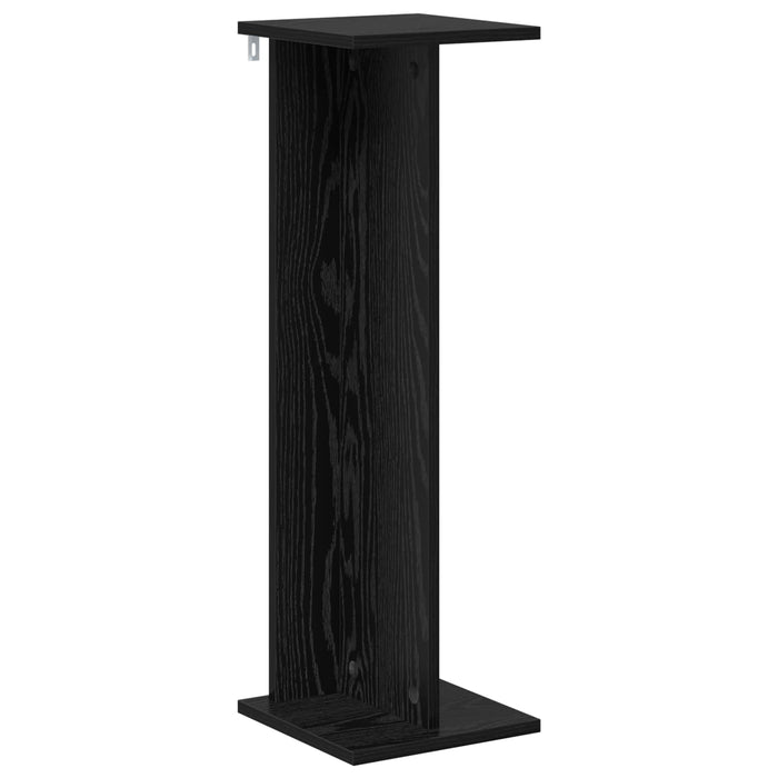 Suport pentru plante 2 pcs Stejar Negru 25 x 25,5 x 80,5 cm - WALTI WALTI