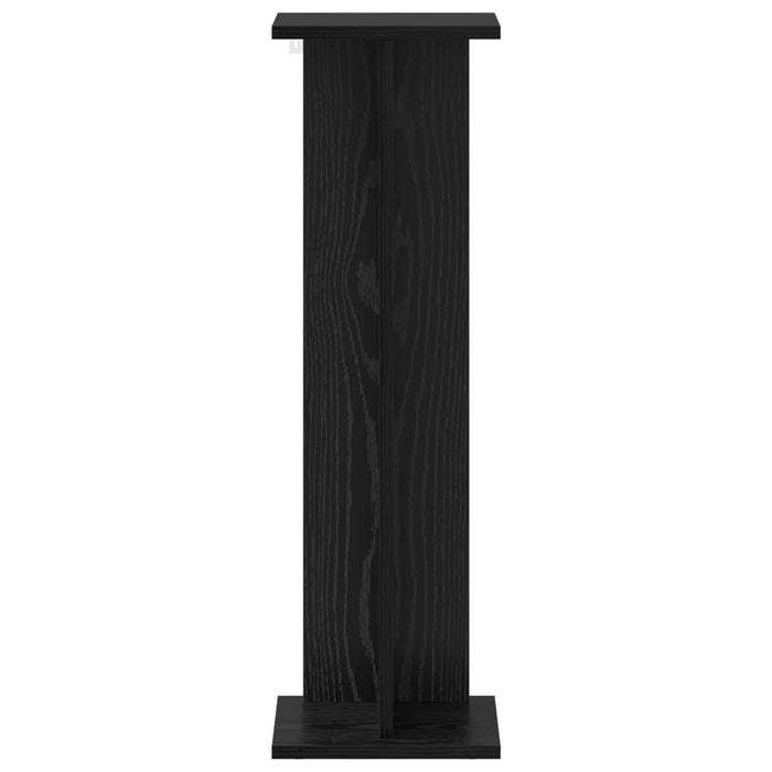 Suport pentru plante 2 pcs Stejar Negru 25 x 25,5 x 80,5 cm - WALTI WALTI
