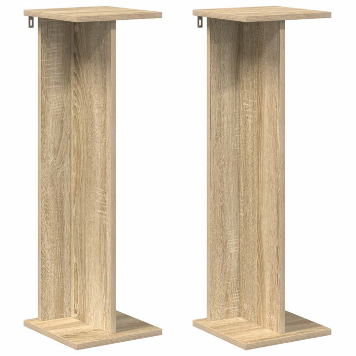 Suport pentru plante 2 pcs Stejar Sonoma 25 x 25,5 x 80,5 cm - WALTI WALTI