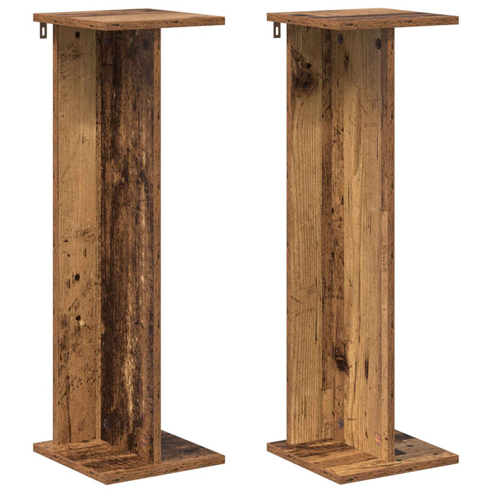 Suport pentru plante 2 pcs Lemn vechi 25 x 25,5 x 80,5 cm - WALTI WALTI