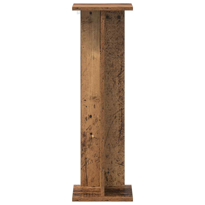 Suport pentru plante 2 pcs Lemn vechi 25 x 25,5 x 80,5 cm - WALTI WALTI