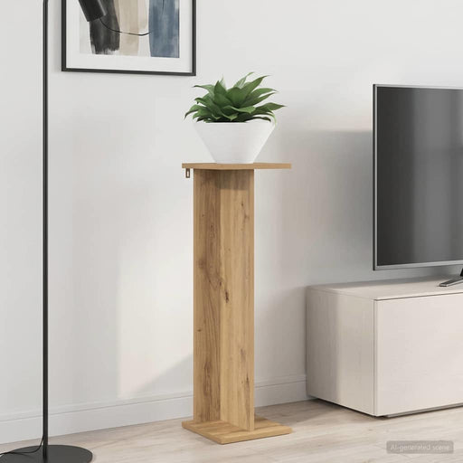 Suport pentru plante 2 pcs Stejar Artizanal 25 x 25,5 x 80,5 cm - WALTI WALTI