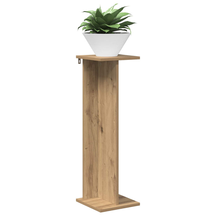 Suport pentru plante 2 pcs Stejar Artizanal 25 x 25,5 x 80,5 cm - WALTI WALTI