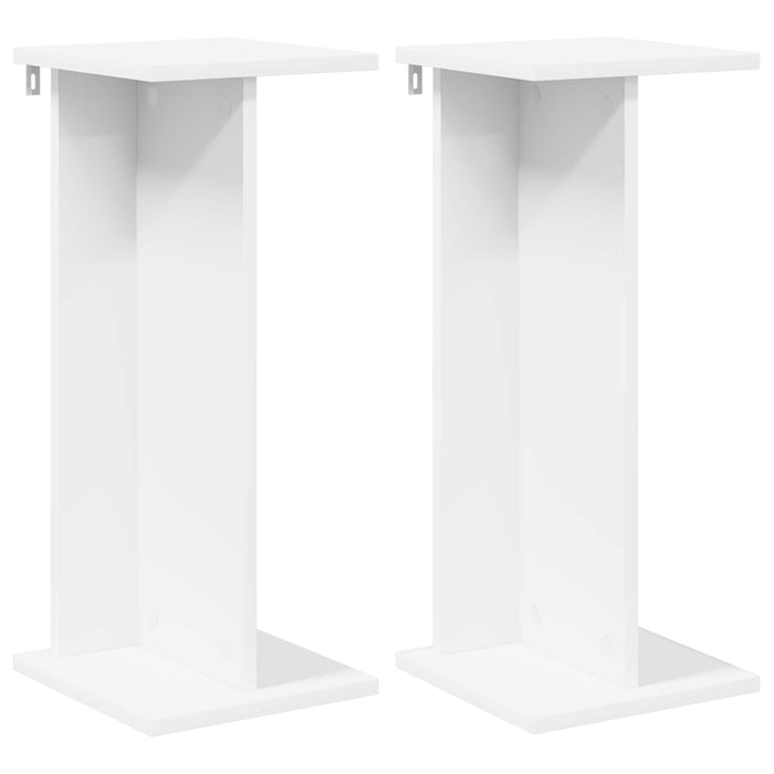 Suport pentru plante 2 pcs Alb 25 x 25,5 x 60,5 cm - WALTI WALTI