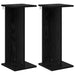 Suport pentru plante 2 pcs Stejar Negru 25 x 25,5 x 60,5 cm - WALTI WALTI