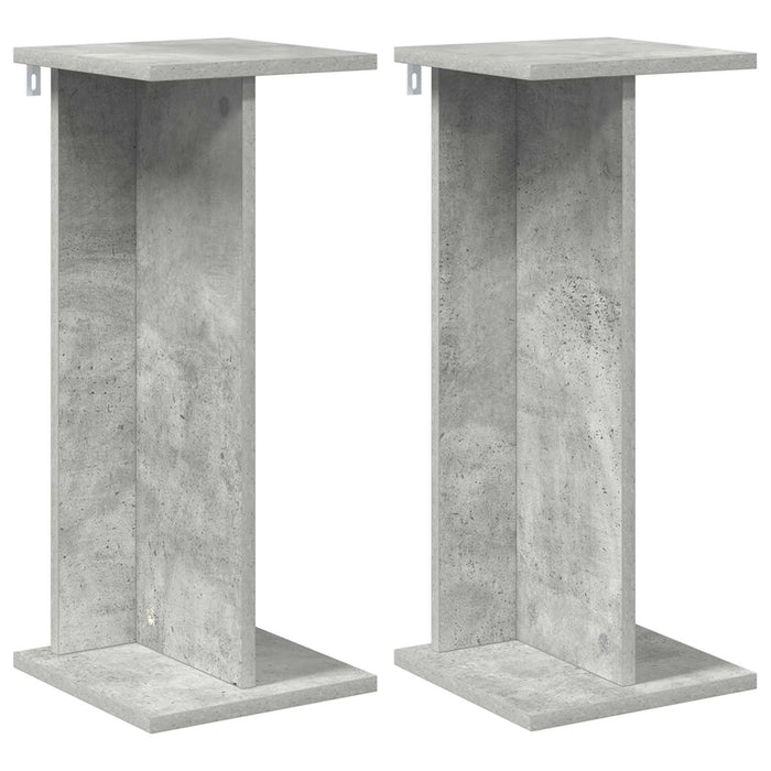Suport pentru plante 2 pcs Gri Beton 25 x 25,5 x 60,5 cm - WALTI WALTI