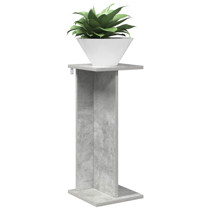 Suport pentru plante 2 pcs Gri Beton 25 x 25,5 x 60,5 cm - WALTI WALTI