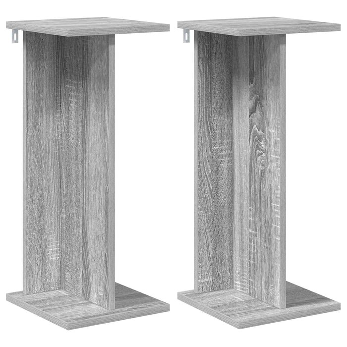 Suport pentru plante 2 pcs Sonoma gri 25 x 25,5 x 60,5 cm - WALTI WALTI