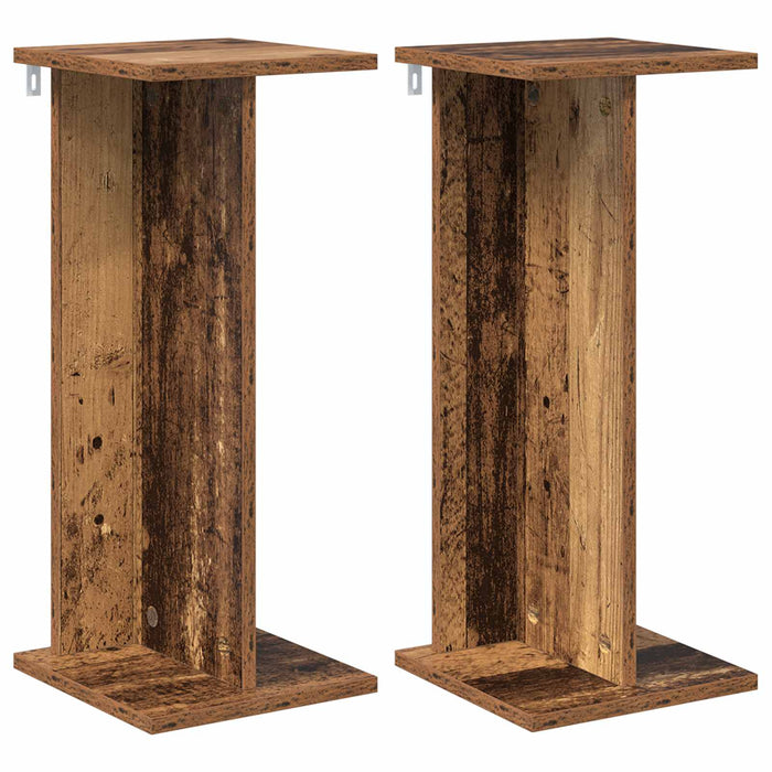 Suport pentru plante 2 pcs Lemn vechi 25 x 25,5 x 60,5 cm - WALTI WALTI