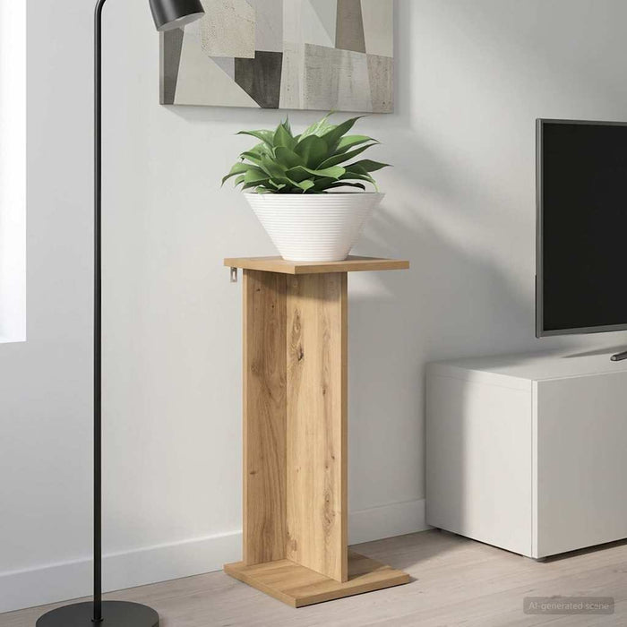 Suport pentru plante Stejar Artizanal 25 x 25,5 x 60,5 cm - WALTI WALTI