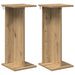 Suport pentru plante 2 pcs Stejar Artizanal 25 x 25,5 x 60,5 cm - WALTI WALTI