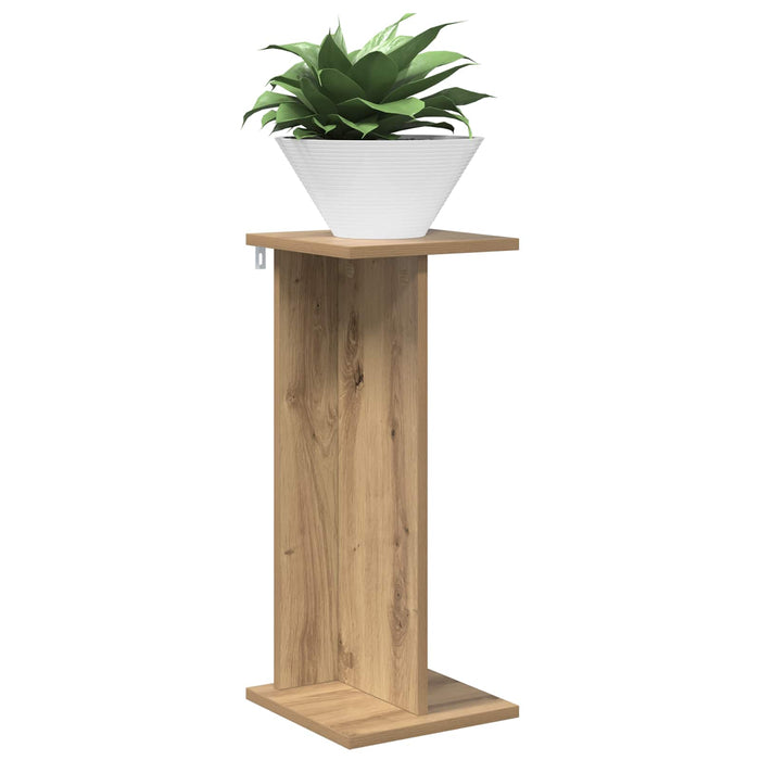 Suport pentru plante 2 pcs Stejar Artizanal 25 x 25,5 x 60,5 cm - WALTI WALTI