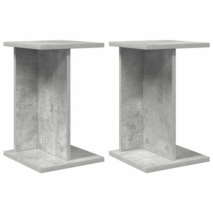 Suport pentru plante 2 pcs Gri Beton 25 x 25,5 x 40,5 cm - WALTI WALTI