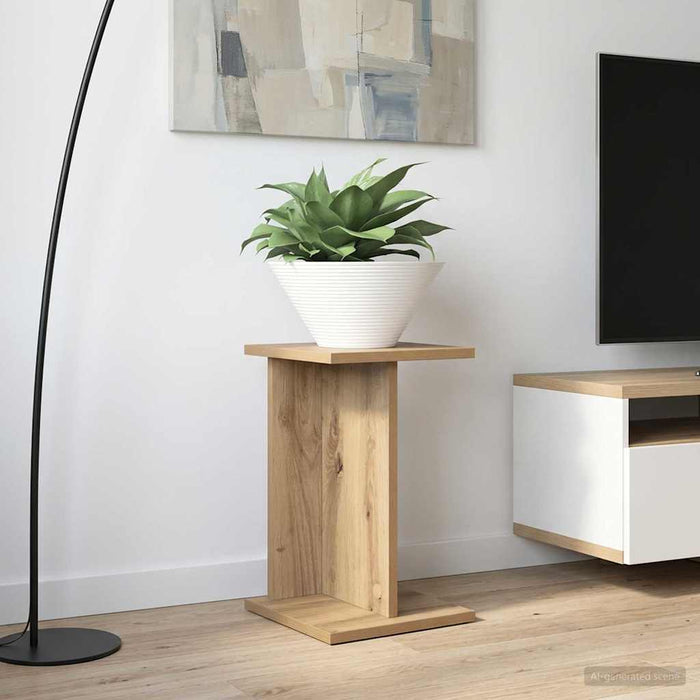 Suport pentru plante 2 pcs Stejar Artizanal 25 x 25,5 x 40,5 cm - WALTI WALTI