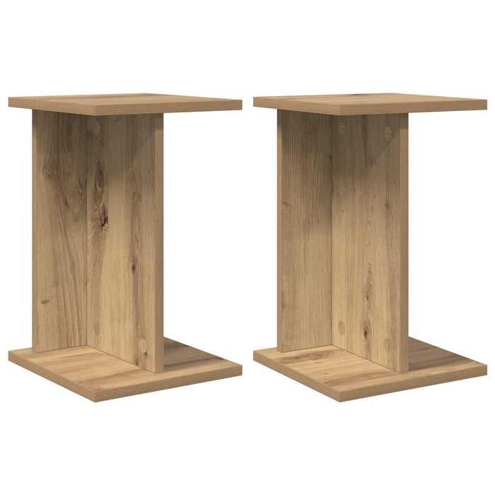 Suport pentru plante 2 pcs Stejar Artizanal 25 x 25,5 x 40,5 cm - WALTI WALTI