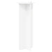 Suport pentru plante 2 pcs Alb Ø40 x 100 cm Lemn prelucrat - WALTI WALTI