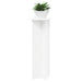 Suport pentru plante 2 pcs Alb Ø40 x 100 cm Lemn prelucrat - WALTI WALTI