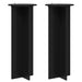 Suport pentru plante 2 pcs Negru Ø40 x 100 cm Lemn prelucrat - WALTI WALTI