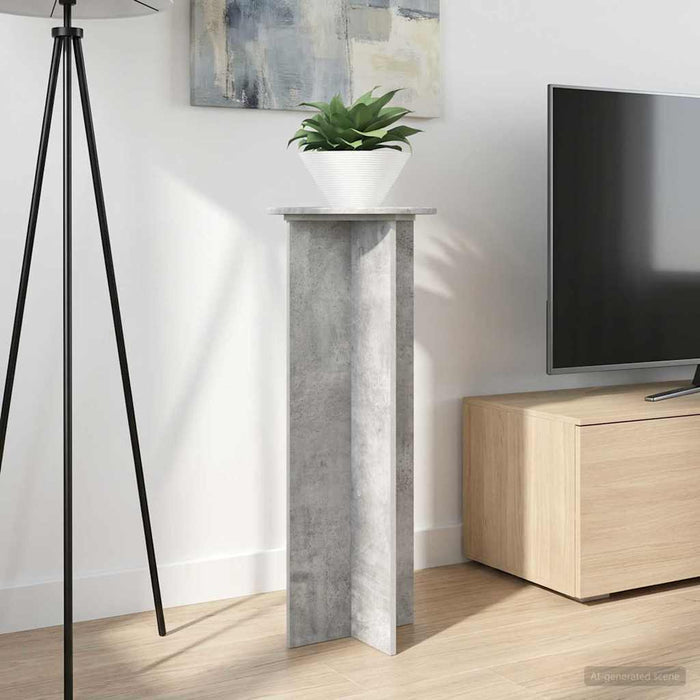 Suport pentru plante 2 pcs Gri Beton Ø40 x 100 cm - WALTI WALTI