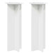 Suport pentru plante 2 pcs Alb foarte lucios Ø40 x 100 cm - WALTI WALTI