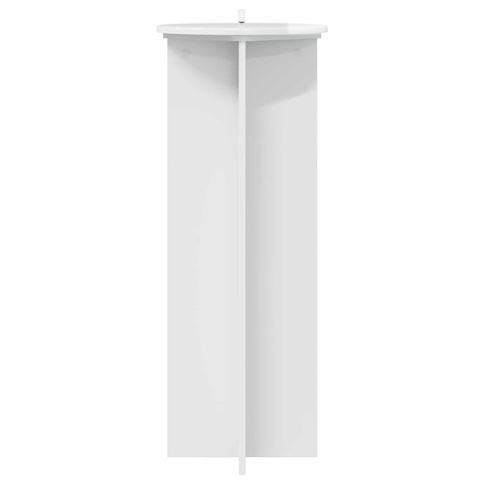 Suport pentru plante 2 pcs Alb foarte lucios Ø40 x 100 cm - WALTI WALTI