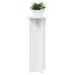 Suport pentru plante 2 pcs Alb foarte lucios Ø40 x 100 cm - WALTI WALTI