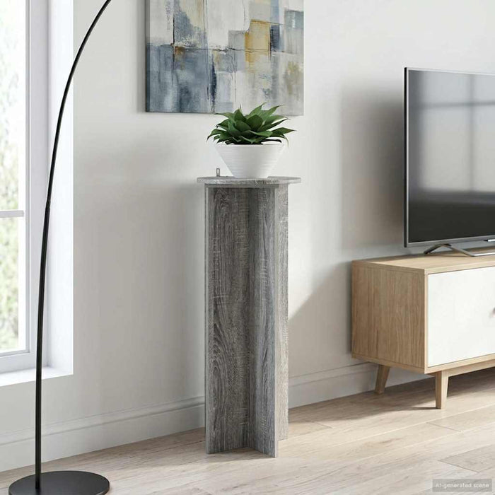 Suport pentru plante 2 pcs Sonoma gri Ø40 x 100 cm - WALTI WALTI