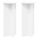 Suport pentru plante 2 pcs Alb Ø40 x 80 cm Lemn prelucrat - WALTI WALTI